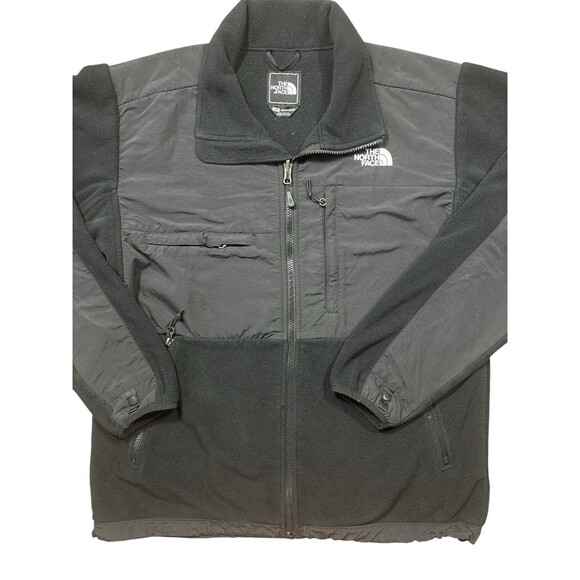 The North Face Denali Jacket Mens Medium Black Fleece Full Zip Polartec Gorpcore - Picture 2 of 6